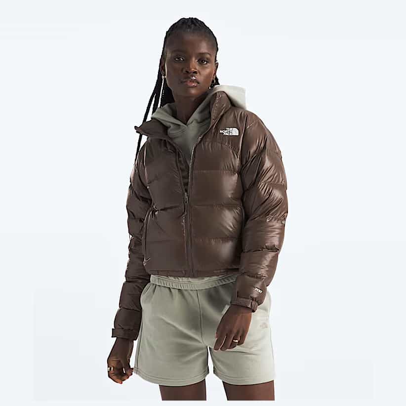 2000 Retro Nuptse Jacket Brown